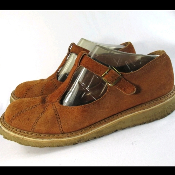 Bentley Vintage 70's Mary Jane Wedge Heel  Women's Size 8.5 - Picture 3 of 6